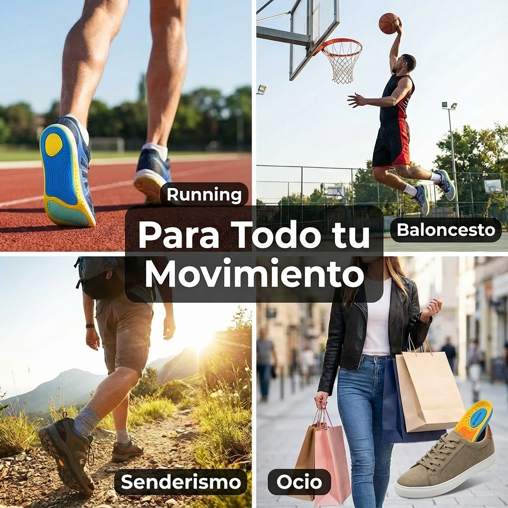 Plantillas Deportivas Ultraligeras (Diseño Panal)