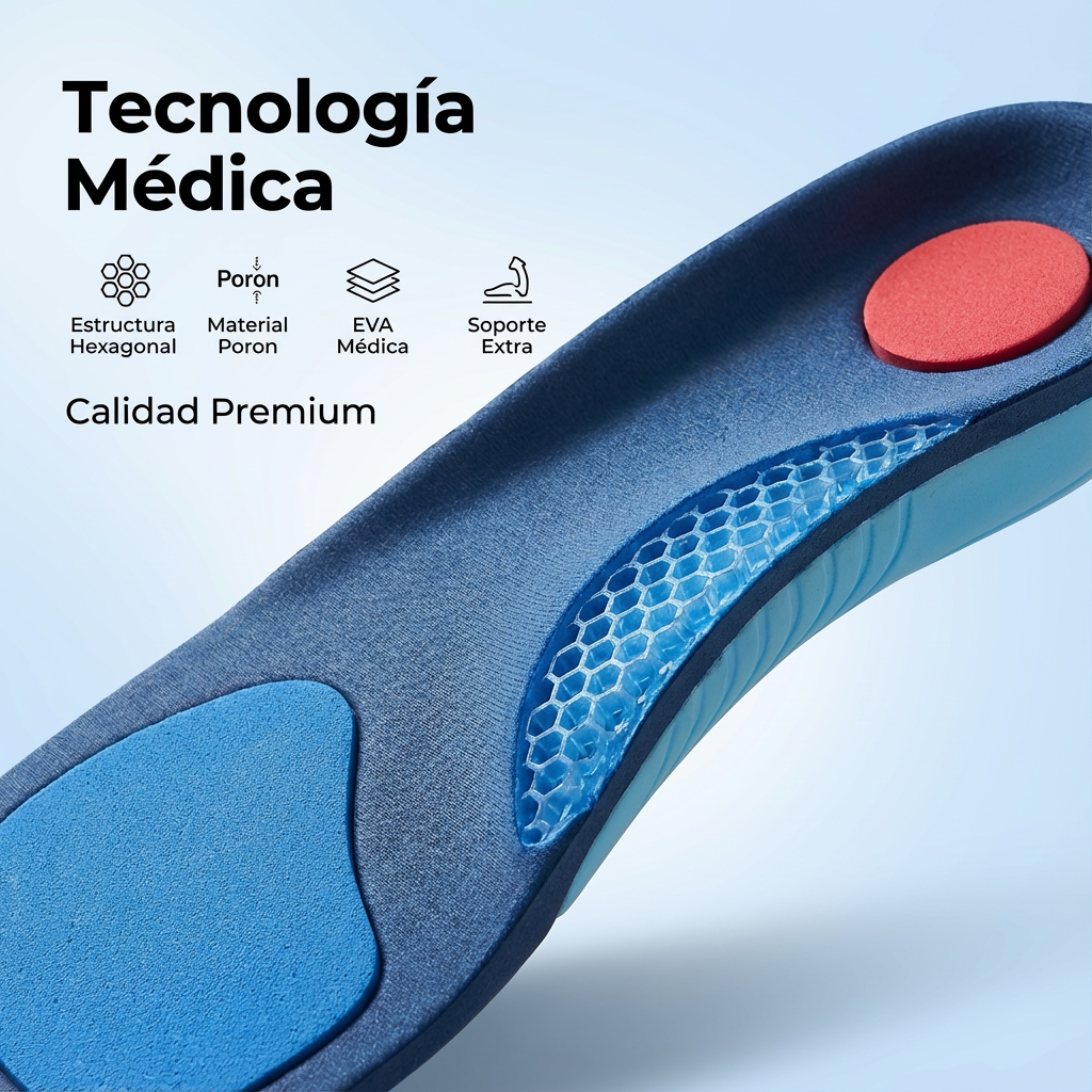 Plantillas ortopedicas rigidas para pie plano severo